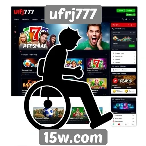 Acessibilidade no site UFRJ777 para jogadores com necessidades especiais